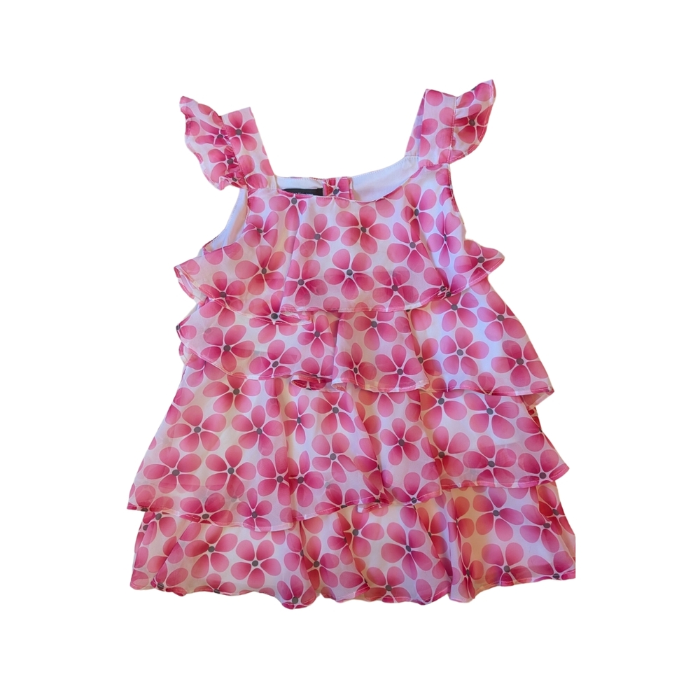 Calvin Klein Jeans Pink Floral Blouse